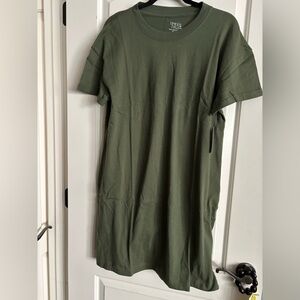 TWO NEW Time and Tru Short Sleeve Cotton T-Shirt Dresses